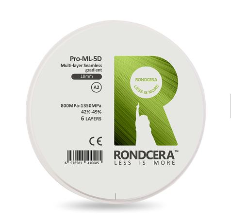 Discos de Zirkonio multicapa Dental CLEMDE Dental
