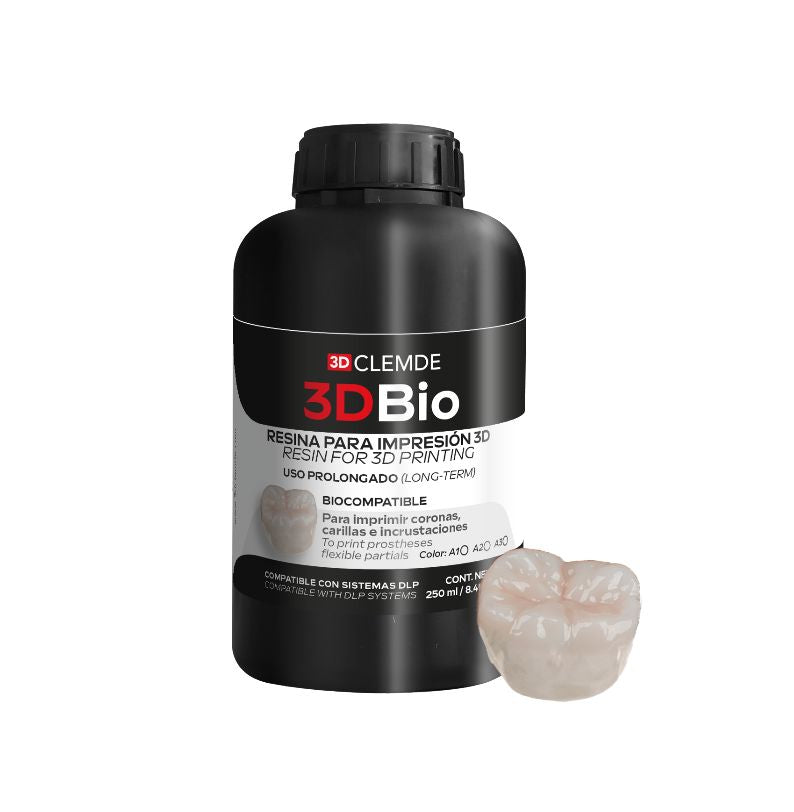 Resina 3D Bio 250 ml CLEMDE Dental