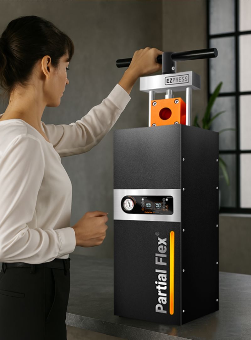 Sistema Automático Partial Flex® para fabricar prótesis flexibles EZPRESS 3.0 Partial Flex Partial Flex