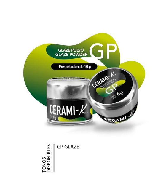 Ceramik - GP - efectos - Glaze Polvo - tarro 6gr. CLEMDE Dental 