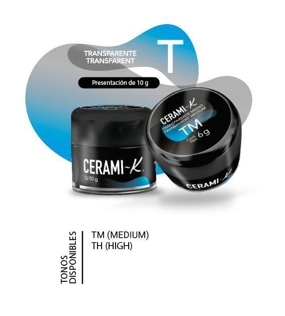 Ceramik - T - efectos - Transparentes tarro 6gr. CLEMDE Dental