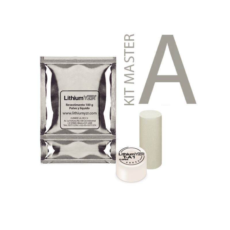 KIT MASTER LITHIUM YZR "A" Dental Lithium YZR