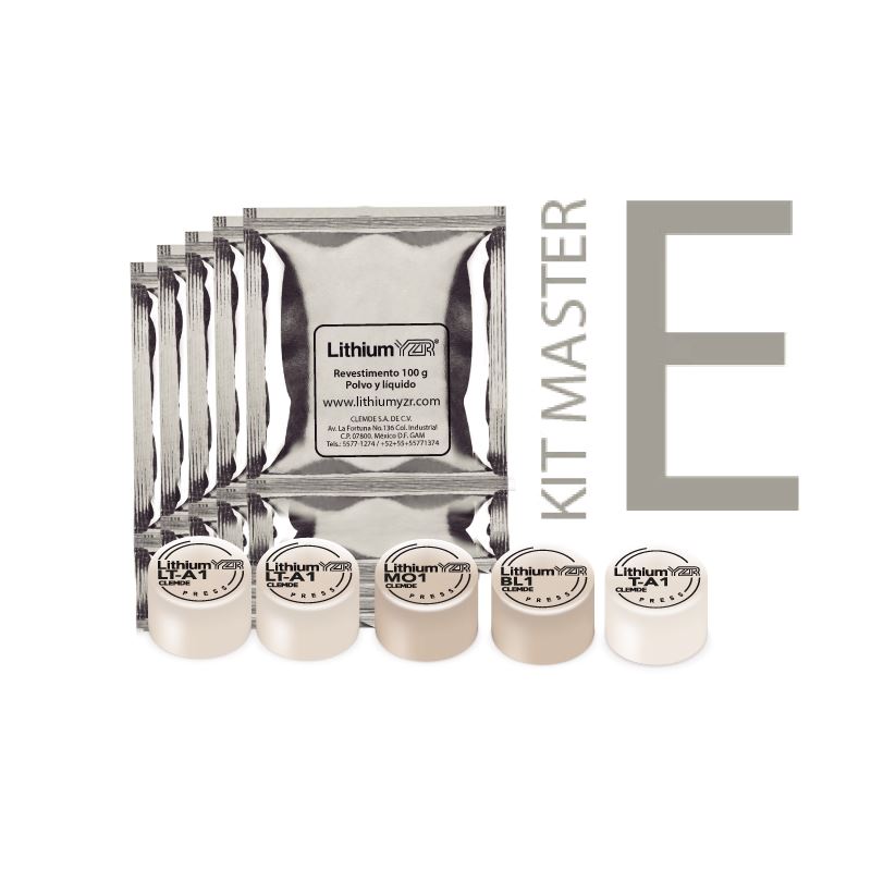 KIT MASTER LITHIUM YZR "E" Dental Lithium YZR