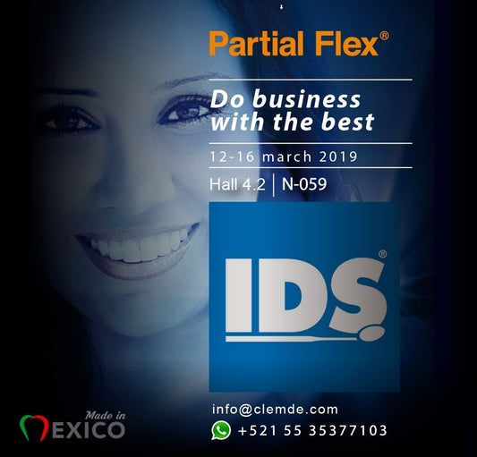 Partial Flex ® Presente en IDS 2019 en Cologne, Alemania.