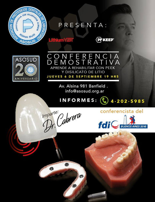 PF KEEP® en tierras argentinas gracias al Dr. Francisco Cabrera y al FDI 2018 World Dental Congress.