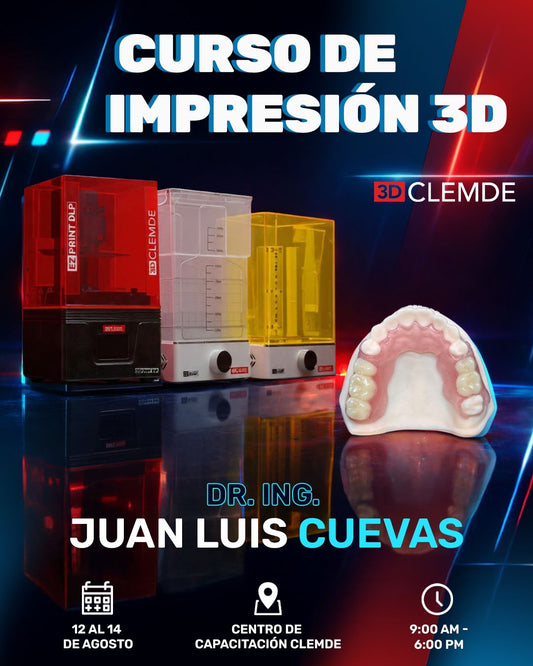 CURSO DE IMPRESIÓN 3D Cursos CLEMDE 