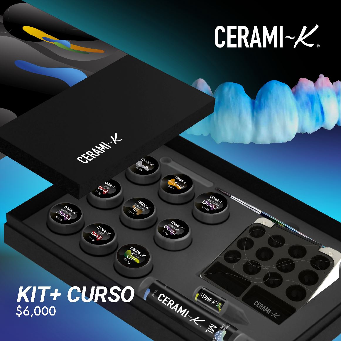 Kit Cerami-K® + Curso promoción BUEN FIN CLEMDE Dental 